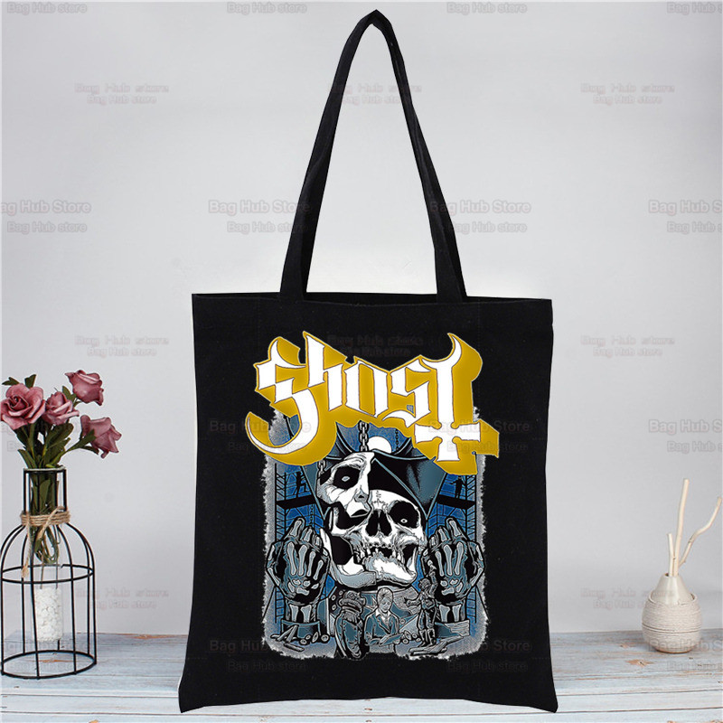 Women Bags Jute - Ghost Rock Shopping Bag Canvas Bags