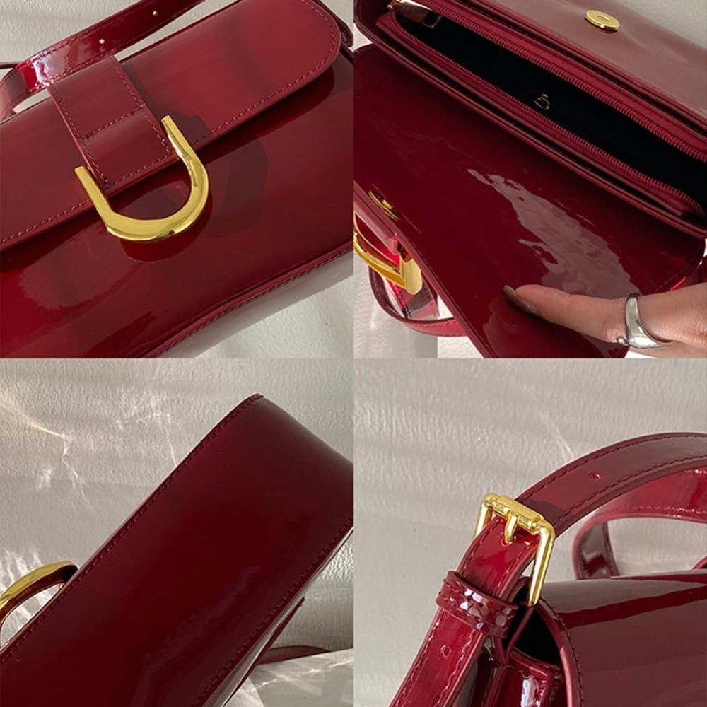 Classic PU Leather Horseshoe B - Women Bags Zara 评论和价格