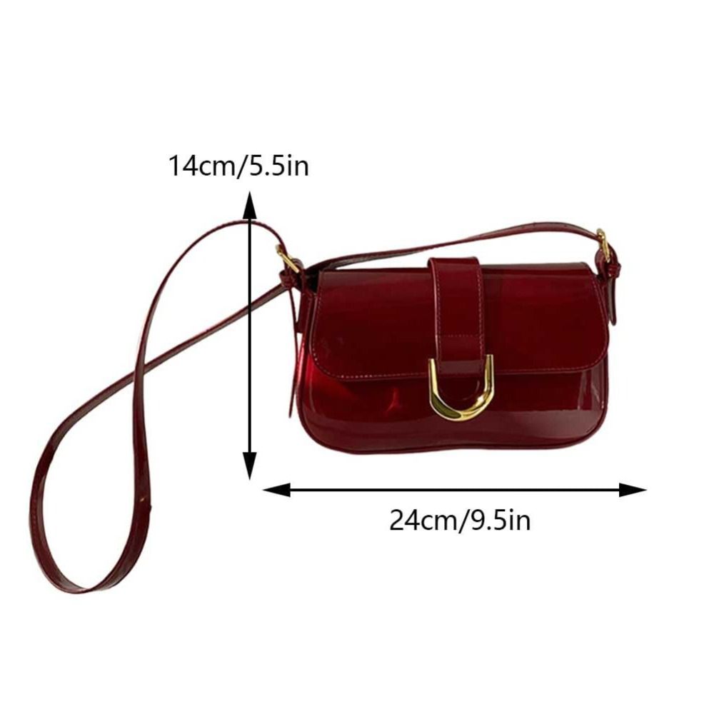 Classic PU Leather Horseshoe B - Women Bags Zara 评论和价格