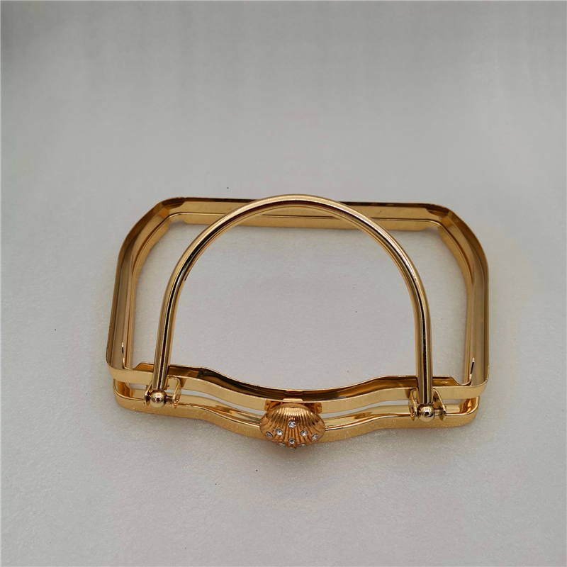 18cm Gold Bag Handle Handmade  - Women Bags Manufacturer 评论和价格