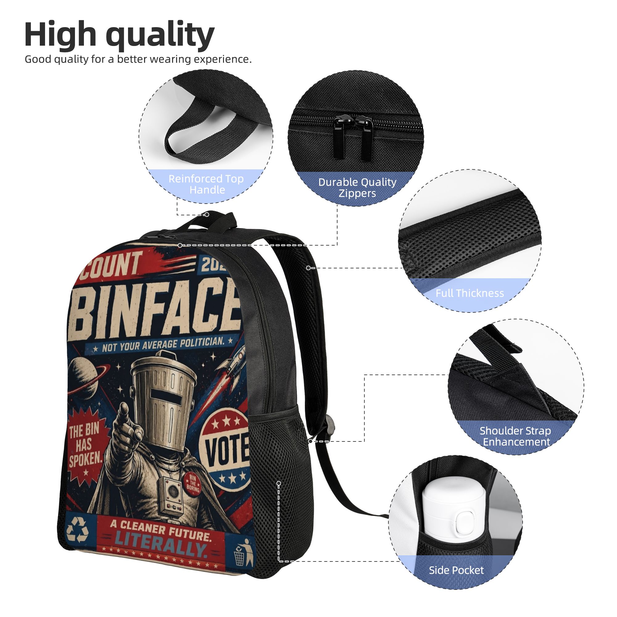 Count Binface Vote Binface UK  - Women Bags In Uk 评论和价格