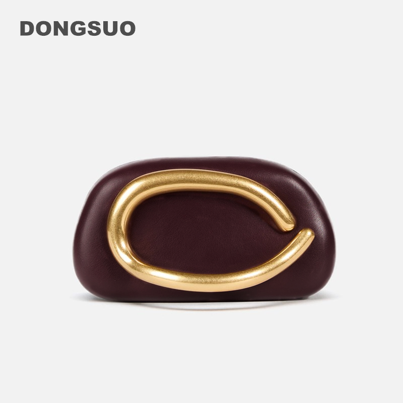 Gold Closure Box Clutch Bag wo - Women Bags Zara 评论和价格