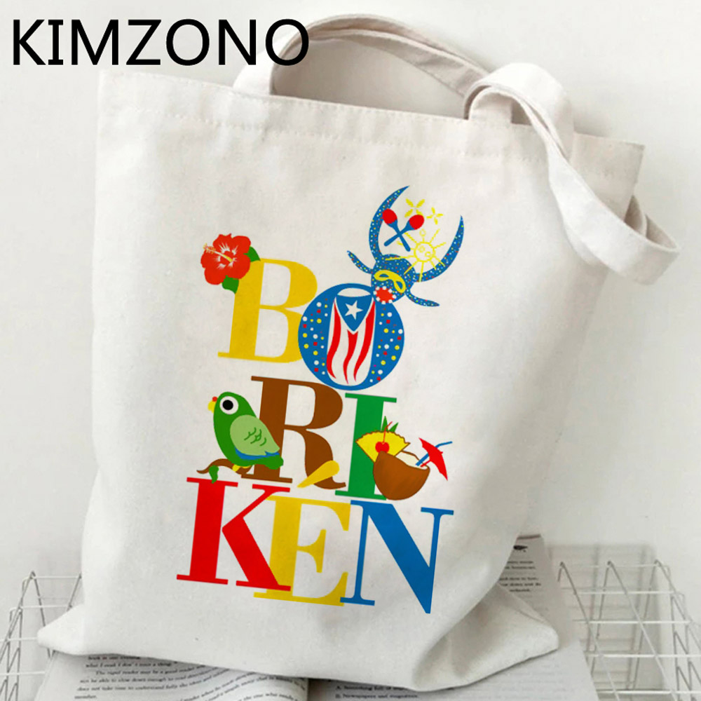Puerto Rico shopping bag bolsa - Women Bags Jute 评论和价格
