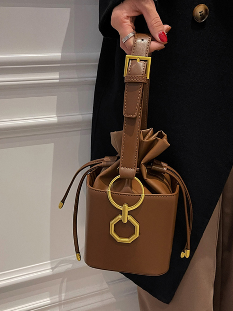 Vintage PU Leather Mini Crossb - Women Bags Zara 评论和价格