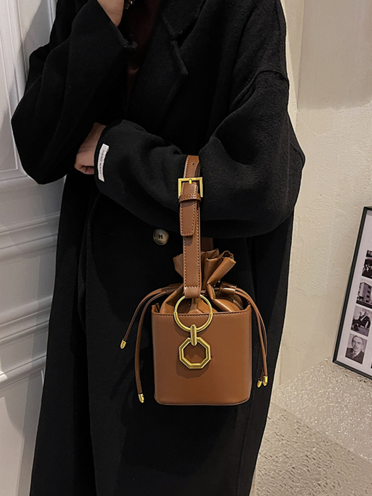 Vintage PU Leather Mini Crossb - Women Bags Zara 评论和价格