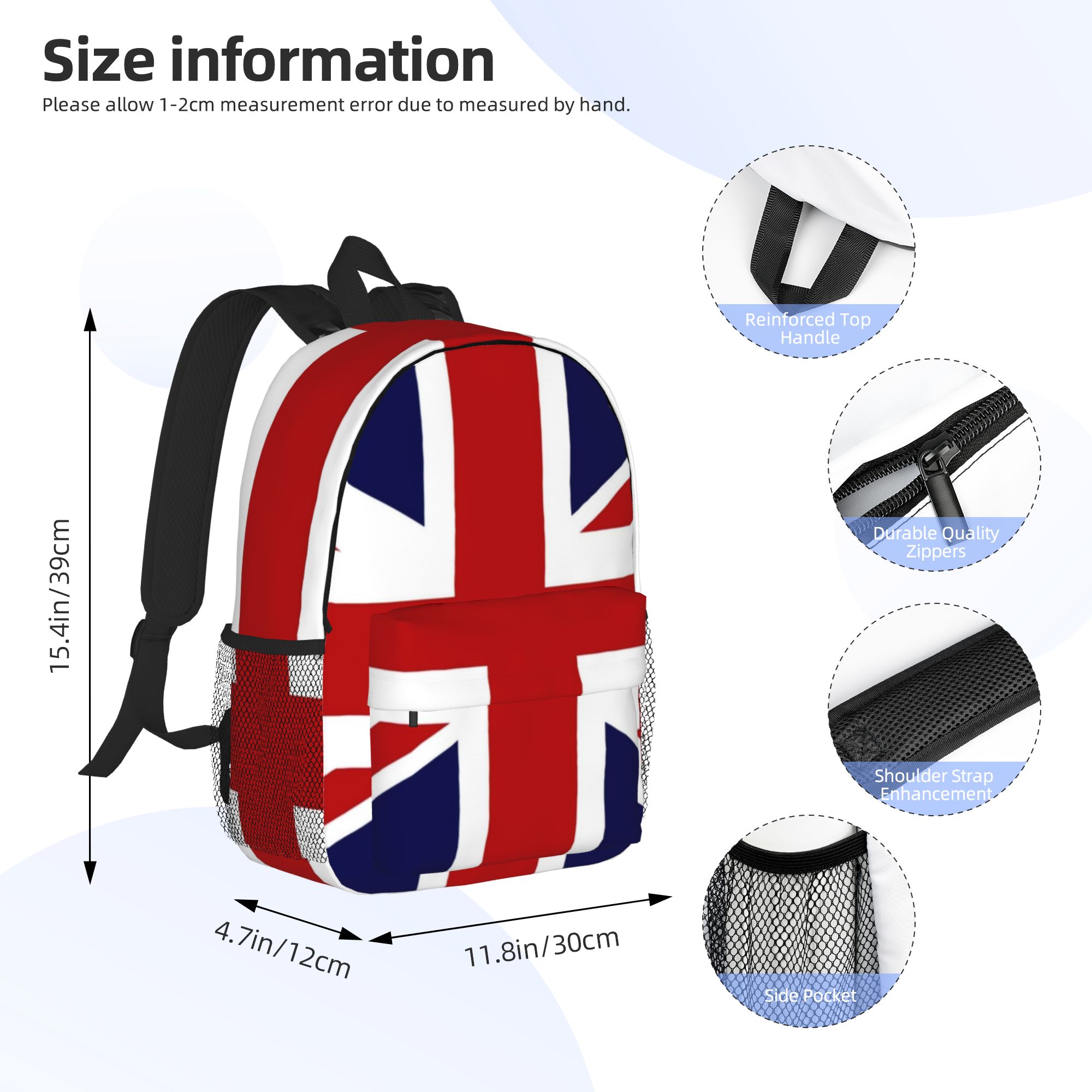 Union Jack Flag Of The UK Back - Women Bags In Uk 评论和价格