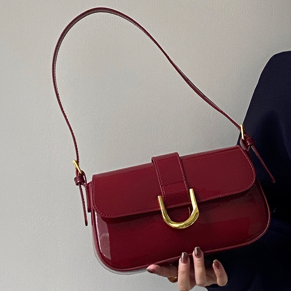 Retro Patent Leather Shoulder  - Women Bags Zara 评论和价格