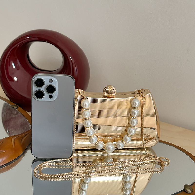 Women Gold Metallic Crossbody  - Women Bags Popular Brands 评论和价格