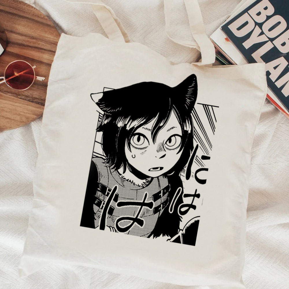 Dungeon Meshi shopping bag eco - Women Bags Jute 评论和价格