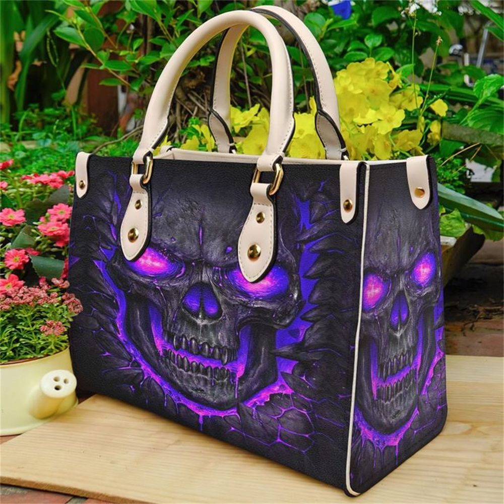 Purple Skull Leather Bag Handb - Women'S Bags Jacquemus 评论和价格