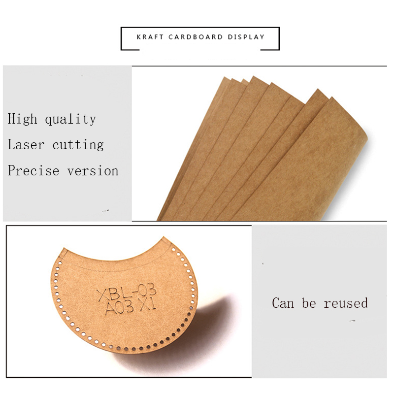 DIY Handmade Kraft Paper Templ - Women X Bags 评论和价格