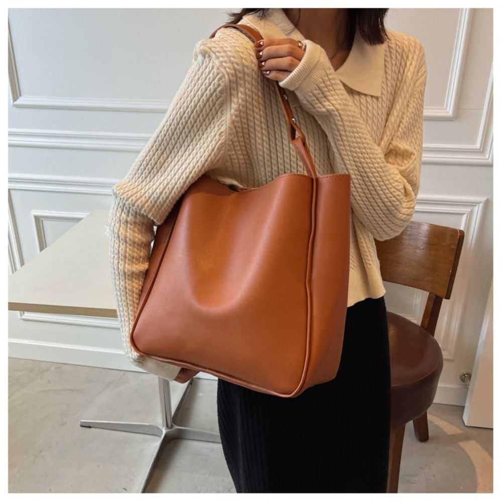 New Material Large Capacity PU - Women Bags Zara 评论和价格