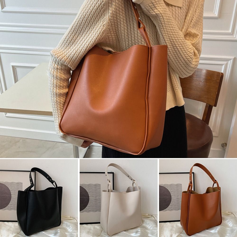 New Material Large Capacity PU - Women Bags Zara 评论和价格