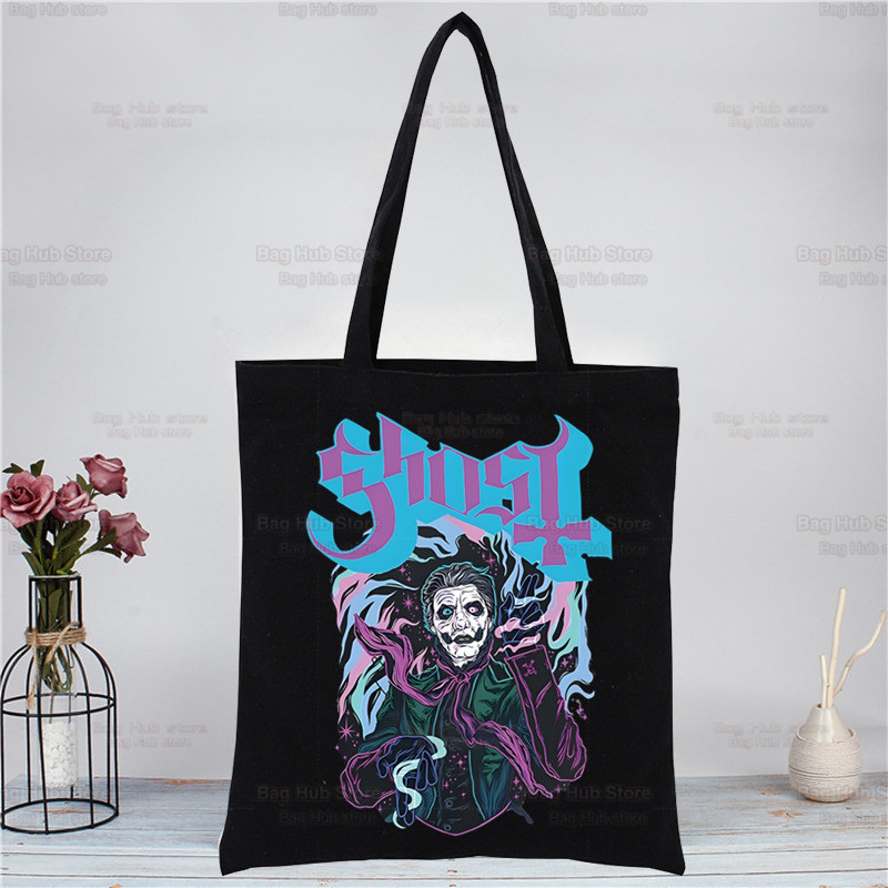 Ghost Rock Shopping Bag Canvas - Women Bags Jute 评论和价格