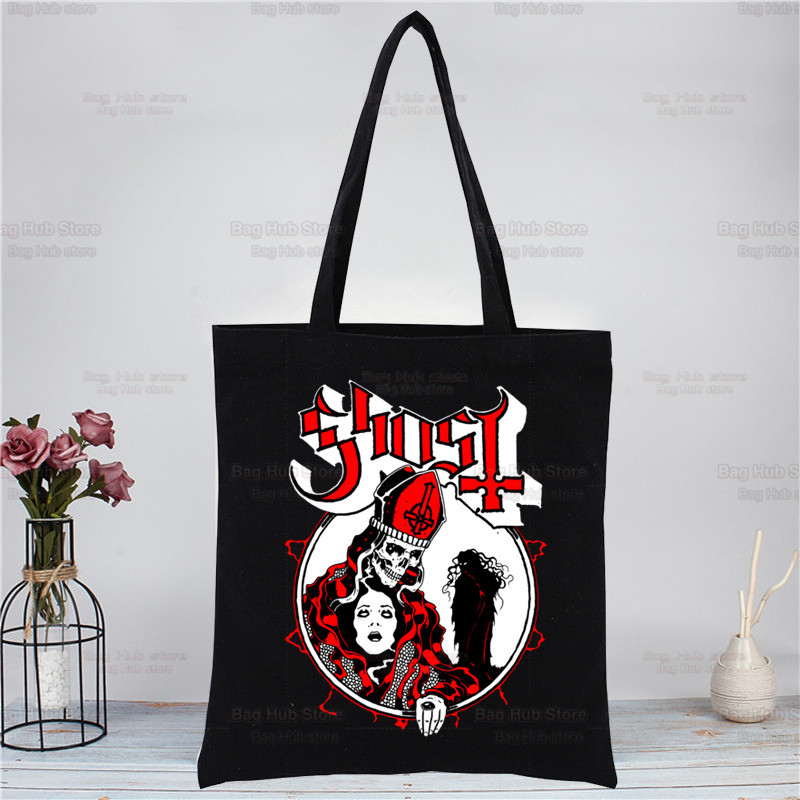 Ghost Rock Shopping Bag Canvas - Women Bags Jute 评论和价格