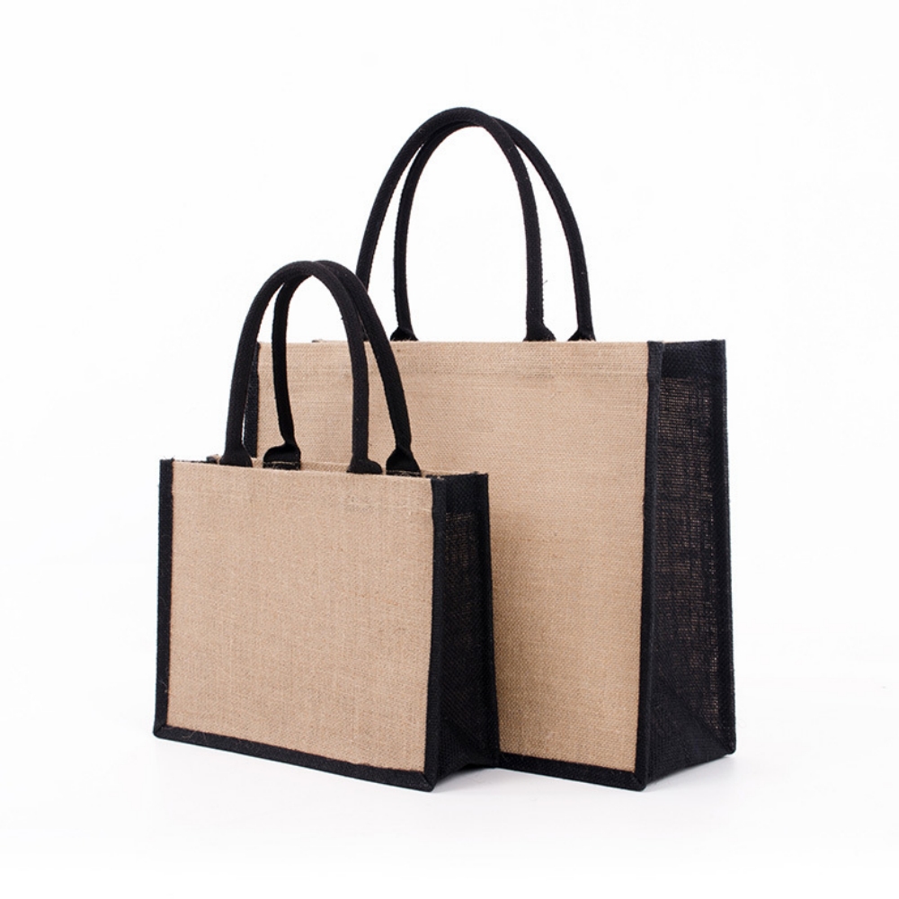 Burlap Jute Eco-friendly Shopp - Women Bags Jute 评论和价格