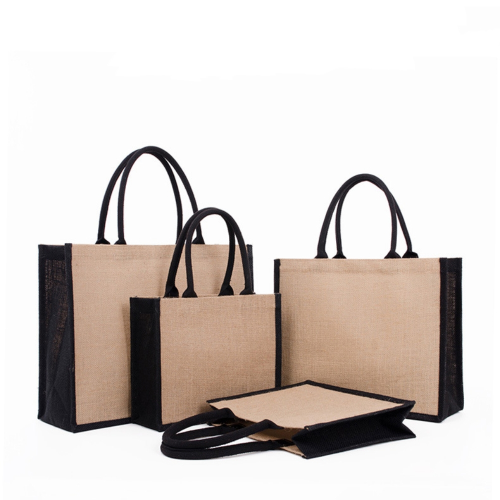 Burlap Jute Eco-friendly Shopp - Women Bags Jute 评论和价格