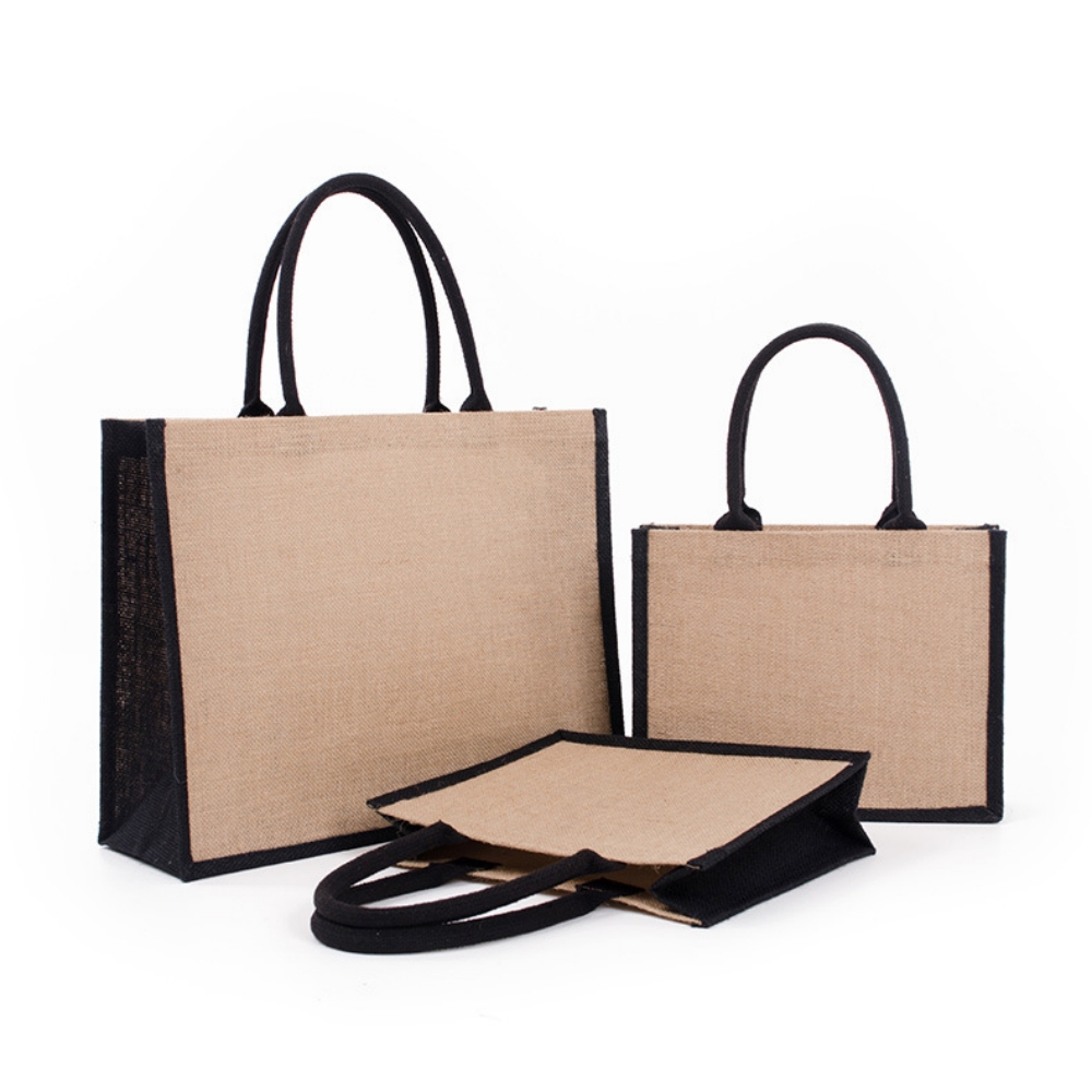 Burlap Jute Eco-friendly Shopp - Women Bags Jute 评论和价格