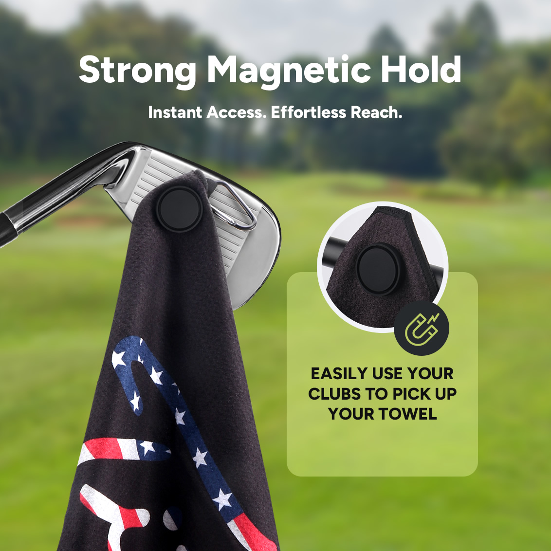 American Flag Magnetic Golf To - Women X Bags 评论和价格
