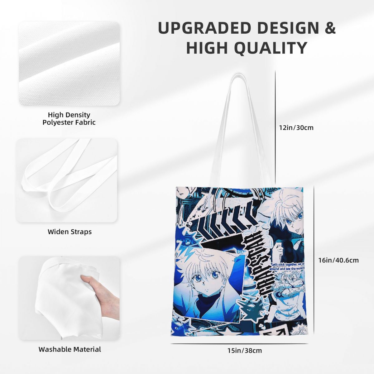 Killua Zoldyck Anime HXH Hunte - Women X Bags 评论和价格
