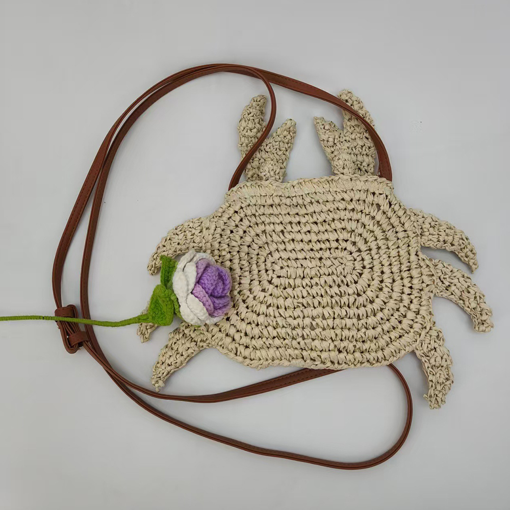 Crochet Straw Woven Bag Cute C - Crochet Market Bag 评论和价格